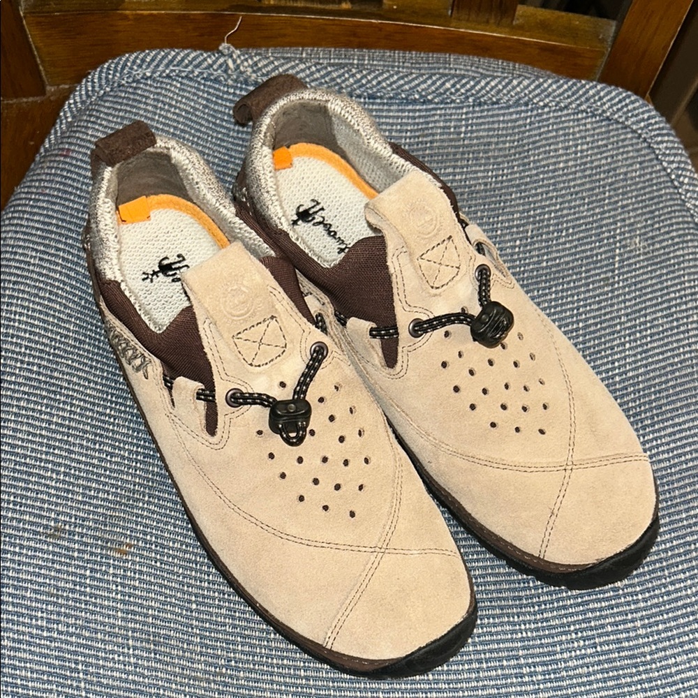 Timberland PRO Beige and Brown Ankle Boots